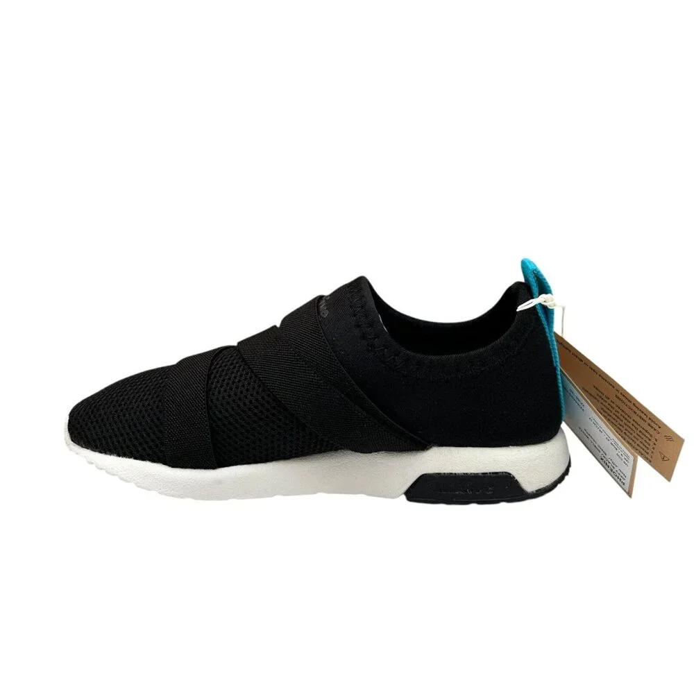 Native Phoenix Toddler Boys Slip-On Sneaker Sz 10‎ Black/White Lightweight Shoes